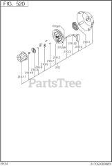 Subaru Robin EH340D63010 (EH34) - Subaru Robin Engine 520 Cooling &amp; Starting