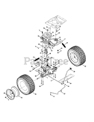 Murray 13AC26JD058 - Murray Lawn Tractor (2015) Drive System