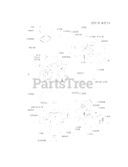 Kawasaki FH601V-BS11 - Kawasaki Engine CYLINDER/CRANKCASE