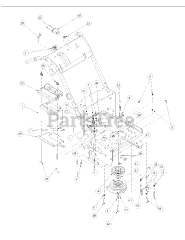 MTD 1848F (55AF3C5M195) - MTD Pro Walk-Behind Mower