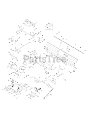 Cub Cadet 19B70028 (19B70028100) - Cub Cadet 52" Snow Blade att General Assembly