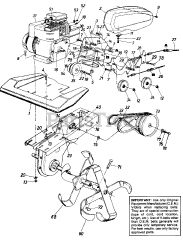 MTD 60948 (210-381-169) - MTD Tiller (1990) (Price Company)