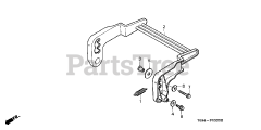 Honda HS828 K1 TAS/C (SZAK) - Honda 28" Snow Blower, Made in Japan (SN: SZAK-2120001 - SZAK-9999999) HEIGHT ADJUSTING PLATE