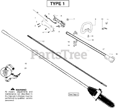 Poulan PP 258 TP - Poulan Pole Saw, Type 1 (2008-12)