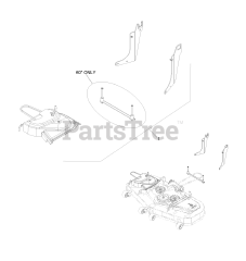 Exmark 116-3001 - Exmark Ultra Vac Bagger for Pioneer Mower (SN: 404314159 - 406294344) (2019) Completing Kits