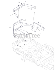 Ariens 915225 - Ariens Ikon-X 52" Zero-Turn Mower, Kawasaki FR, CARB (SN: 035000 - 044999)