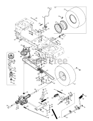 Craftsman 247.203723 (13A278XS099) - Craftsman T1200 Lawn Tractor (2015)