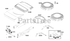Briggs & Stratton 126702-7015-01 - Briggs & Stratton Vertical Engine Guards and Misc. Electrical