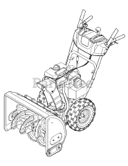 Yard-Man 31AE5KLG801 - Yard-Man Snow Thrower (2007)
