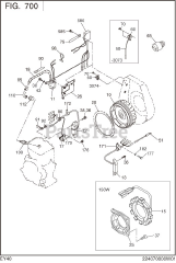 Subaru Robin EY400DD2240 (EY40) - Subaru Robin Engine 700 Electric Device