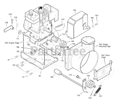 Scotts 622518x31D - Scotts 22" Snow Thrower (2002) Frame