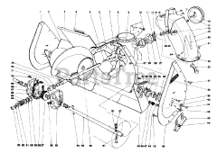 Toro 31625 (524) - Toro 24" Snow Thrower (SN: 006000001 - 006999999) (1976)