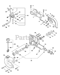 Echo PPF-225 - Echo Pole Saw (SN: E03214001001 - E03214999999) Gear Case, Auto-Oiler