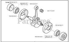 Husqvarna 325 RXT - Husqvarna String Trimmer (2000-10) Crankshaft