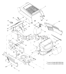 Bolens 13AO683G163 - Bolens Lawn Tractor (2003) Hood Style 3