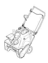 Craftsman 247.887801 (31AS2S5D799) - Craftsman Snow Thrower (2012) (Sears)