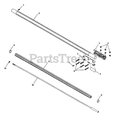 Echo PPF-2110 - Echo Pole Saw (Type 1E) (SN: 001001 - 506099)
