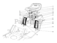 Toro 57300 (8-32) - Toro Lawn Tractor (SN: 009000001 - 009999999) (1979)