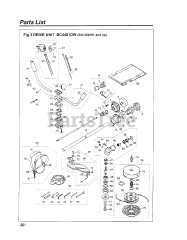 RedMax BC 4401 DW - RedMax Brushcutter (SN: 200101 & Above)