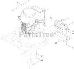 Toro 74640 (MX 4260) - Toro 42" TimeCutter Zero-Turn Mower (SN