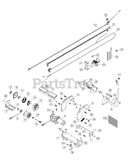 Cub Cadet 19A40019 (19A40019100) - Cub Cadet 44" Snow Blower Attachment Subframe &amp; Winch 2011 &amp; Before