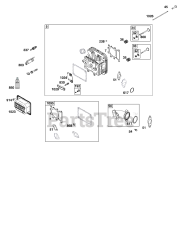 Briggs & Stratton 21R777-0135-B1 - Briggs & Stratton Vertical Engine