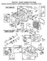 Electrolux/AYP 7134 A99 - Electrolux/AYP Lawn Tractor (1999)
