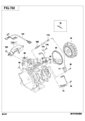Subaru Robin EH410YS2000 (EH41) - Subaru Robin Engine 702 Electric Device