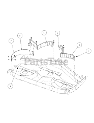 Cub Cadet 19A70017 (19A70017100) - Cub Cadet 60" Mulch Kit att2 General Assembly