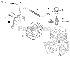 Echo SRM-2120 - Echo String Trimmer (SN: U94012001001 - U94012999999) Ignition