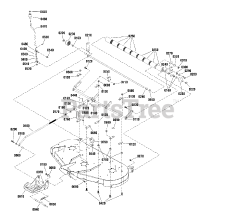 Simplicity 1696906-00 - Simplicity 48"/122cm Mower Deck