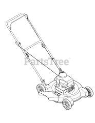 Yard Machines 11A-021G800 - Yard Machines 20" Walk-Behind Mower (2006)