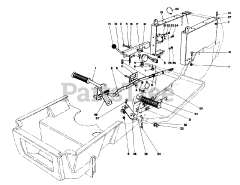 Toro 57358 - Toro 44" Side-Discharge Mower Deck (SN: 006000001 - 006999999) (1986)
