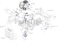 Dewalt DXGZ260P (47AKBCA8038) - DeWALT 60" Zero-Turn Mower (2022)