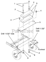 Ariens 792029 - Ariens 100Xl CZ Counterweight Kit