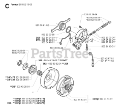 Husqvarna 372 XP/XPG - Husqvarna Chainsaw (SN: 20051800001 - 20070100000)