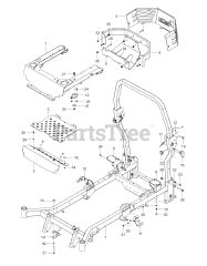RedMax CZT 60 x (967671801-00) - RedMax 60" Zero-Turn Riding Mower (2017-09)
