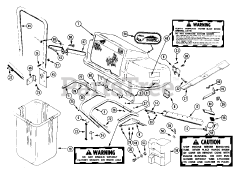 Ariens 712003 - Ariens Fairway Rear Grass Bagger (SN: 002501 - 099999)