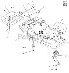Ferris FW 25 (5901887) - Ferris FW25 Series 48" Walk-Behind Mower, 19hp Kawasaki