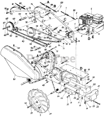 White Outdoor RB-550 (211-405-190) - White Outdoor Roto Boss Tiller (1991)