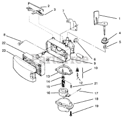 Lawn-Boy 10915 B - Lawn-Boy 48cm Walk-Behind Mower, Canada (SN: 004900001 - 004999999) (1994)