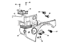 MTD 170-SU - MTD Engine 170-SU Engine Shroud
