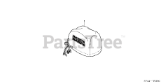 Honda BF200 A4 XA (BAEJ) - Honda Marine Engine, Made in Japan (SN: BAEJ-1200001 - BAEJ-1299999) ENGINE COVER (ACCESSORY SOFT COVER)