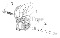 Briggs & Stratton 076131-03 - Briggs & Stratton 35kW Liquid Cooled Home Standby Generator Engine Service Parts - Oil Pump