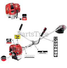 Shindaiwa C 344 - Shindaiwa Brush Cutter (SN: T15213001001 - T15213999999)
