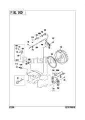 Subaru Robin EY200D60340 (EY20) - Subaru Robin Engine 700 Electric Device
