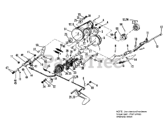 Simplicity 401 (990357) - Simplicity Wonderboy Rear-Engine Riding Mower
