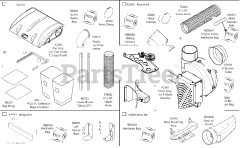 Cub Cadet 59A30046 (59A30046150) - Cub Cadet Power Assist Twin Bagger Replacement Parts
