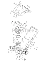 Yard Machines 31A-240-762 - Yard Machines Snow Thrower (2005-2) (Lowes)