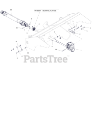 Ariens 851004 - Ariens 44" Brush for Mammoth 850 (SN: 000101 & Above)